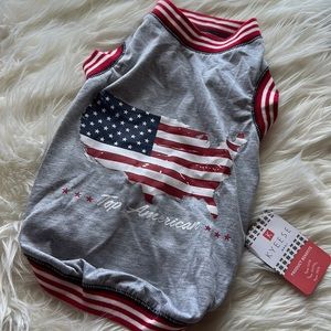 Pet patriotic shirt